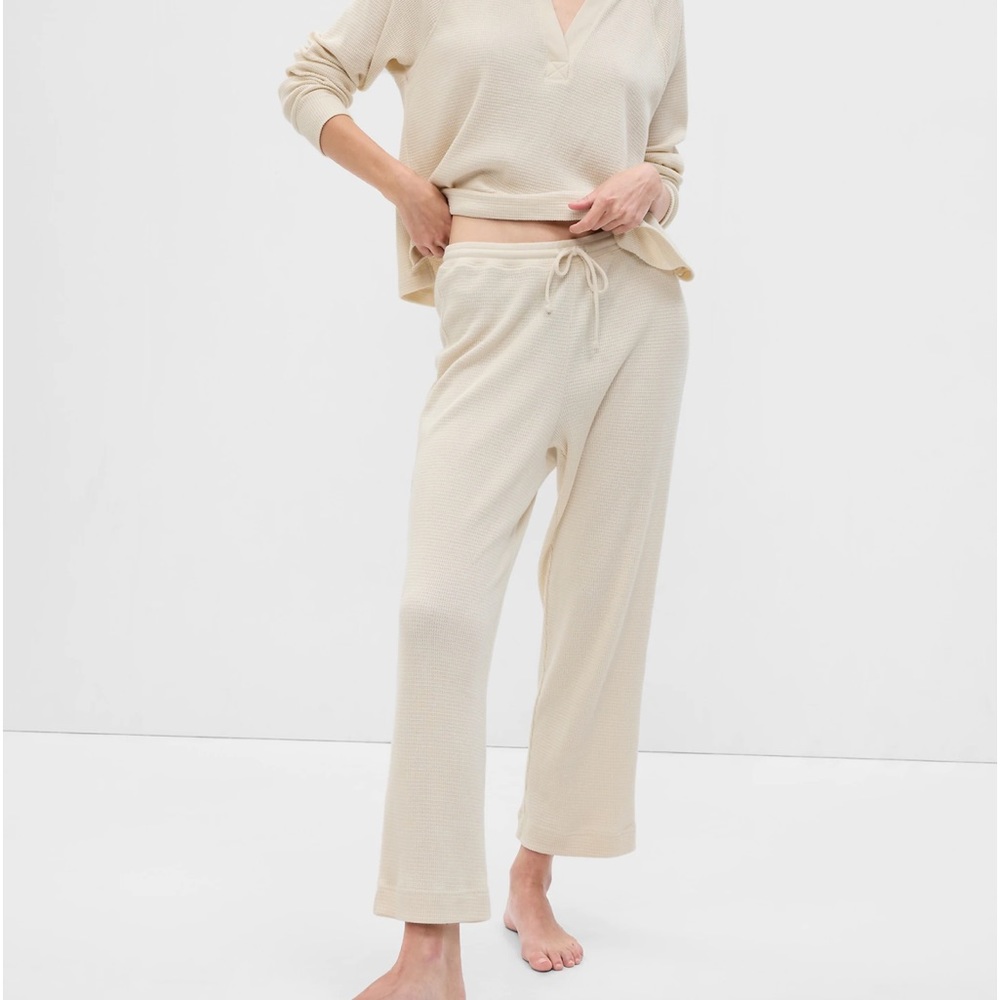 GAP waffle lounge pants